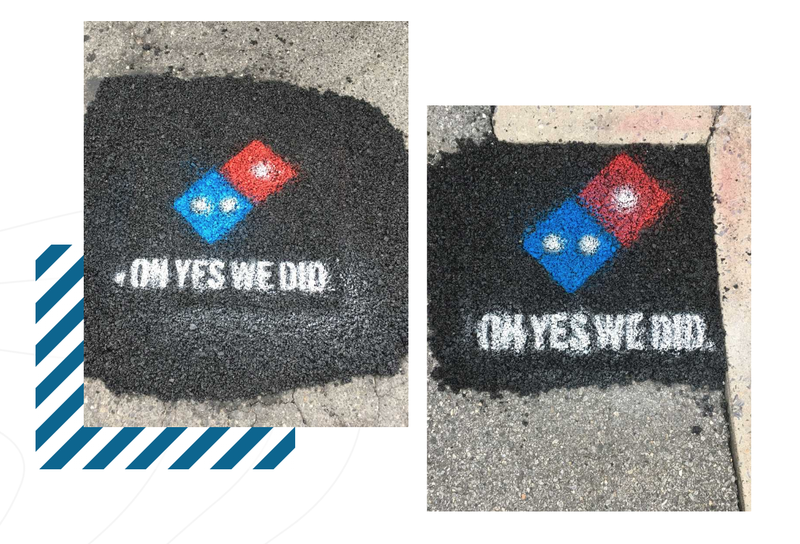 Illustration for article titled Domino's Is Fixing America's Crappy Roads For Pizza Safety And That's Pretty Embarrassing